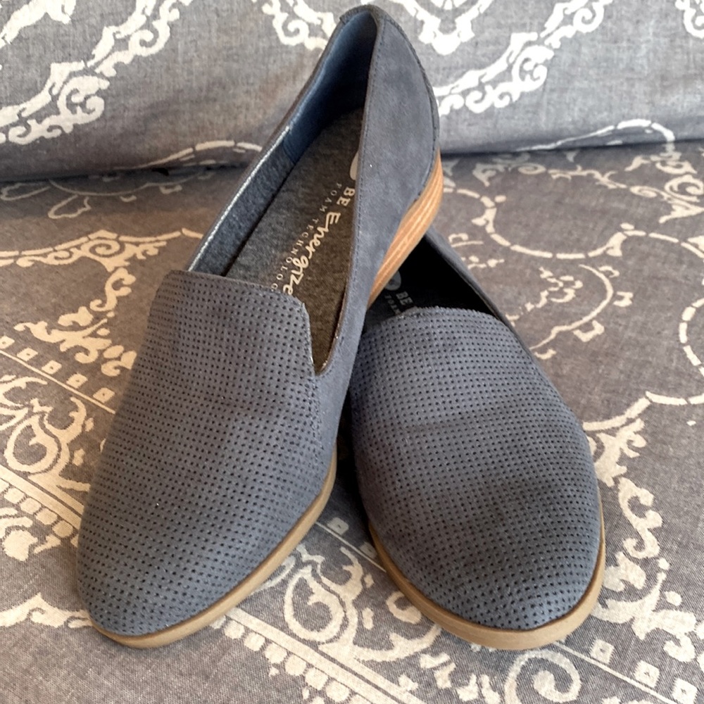 Dr Scholls Be Energized Foam Blue Flats 6M